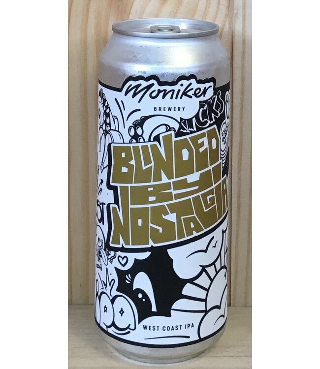 Moniker Blinded by Nostalgia West Coast IPA 16oz can 4pk