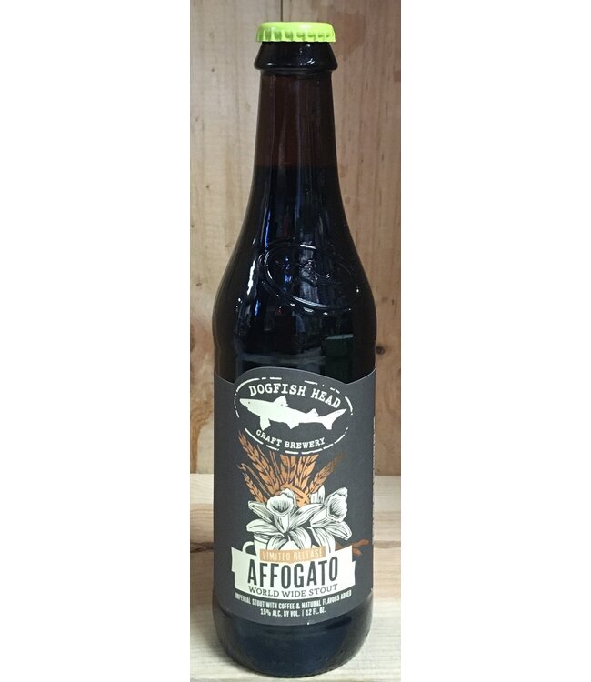 Dogfish Head Affagato World Wide Stout 12oz bottle 4pk