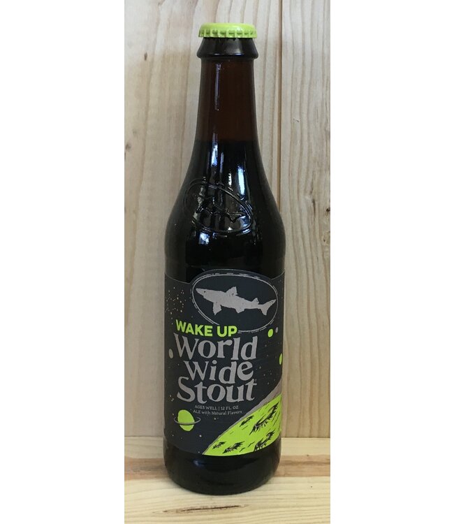 Dogfish Head Wake Up World Wide Stout 12oz bottle 4pk