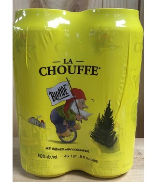 La Chouffe 16oz can 4pk