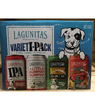 Lagunitas VarietI-PAck 12oz can 12pk