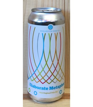 Burlington Elaborate Metaphor IPA 16oz can 4pk