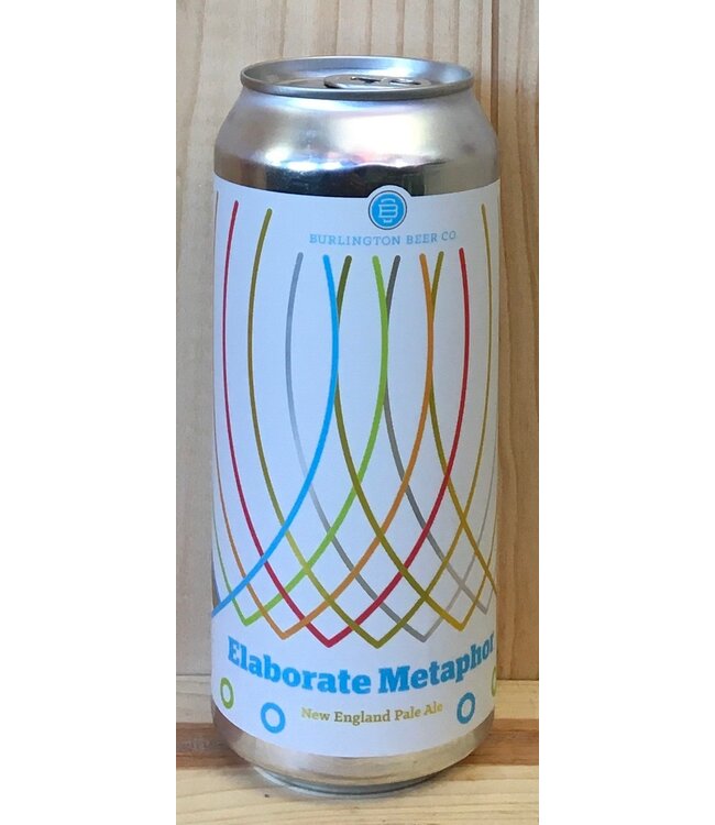 Burlington Elaborate Metaphor IPA 16oz can 4pk