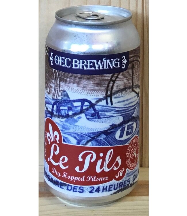 OEC Le Pils dry-hopped pils 12oz can 4pk