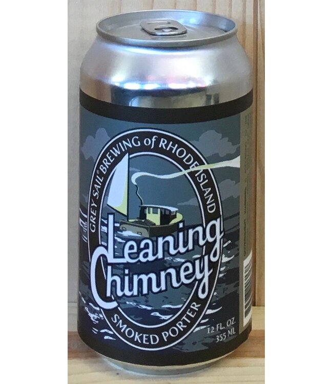 Grey Sail Leaning Chimney smoked porter 12oz can 6pk