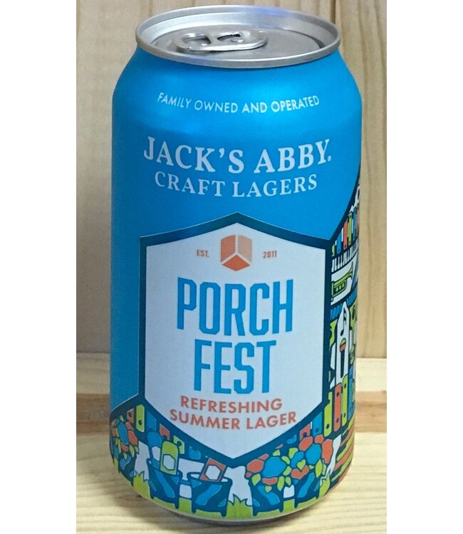Jack's Abby Porchfest Summer Lager 12oz can 12pk