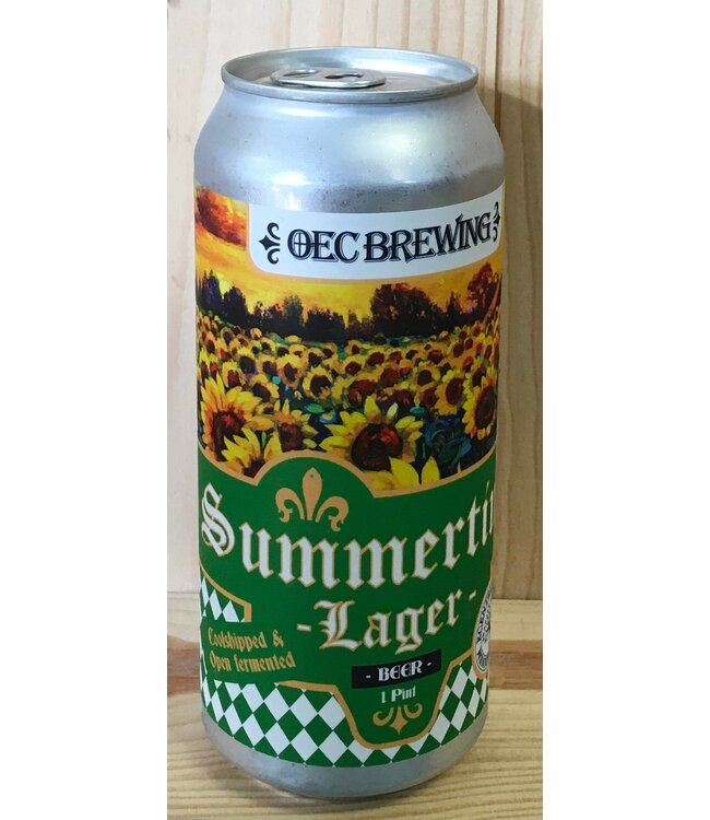 OEC Summertime Lager 16oz can 4pk