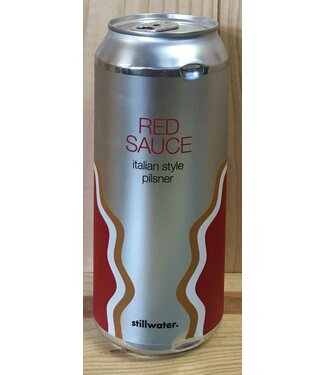 Stillwater Red Sauce Italian-style Pilsner 16oz can 4pk