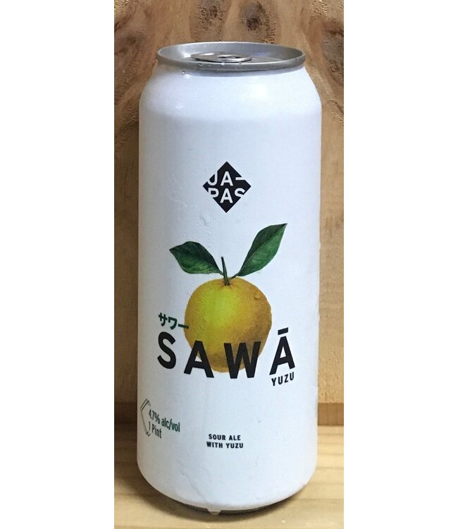 Japas Sawa Yuzu sour ale 16oz can 4pk