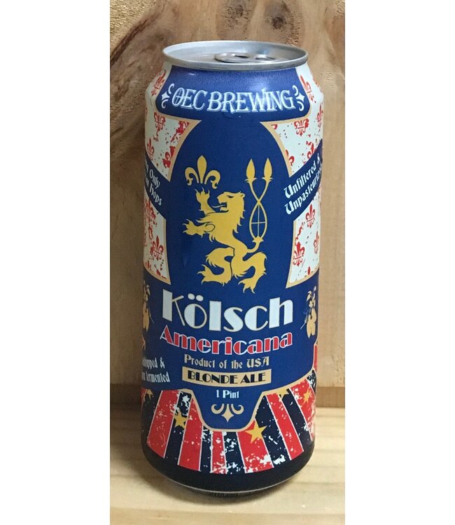 OEC Kölsch Americana ale 16oz can 4pk