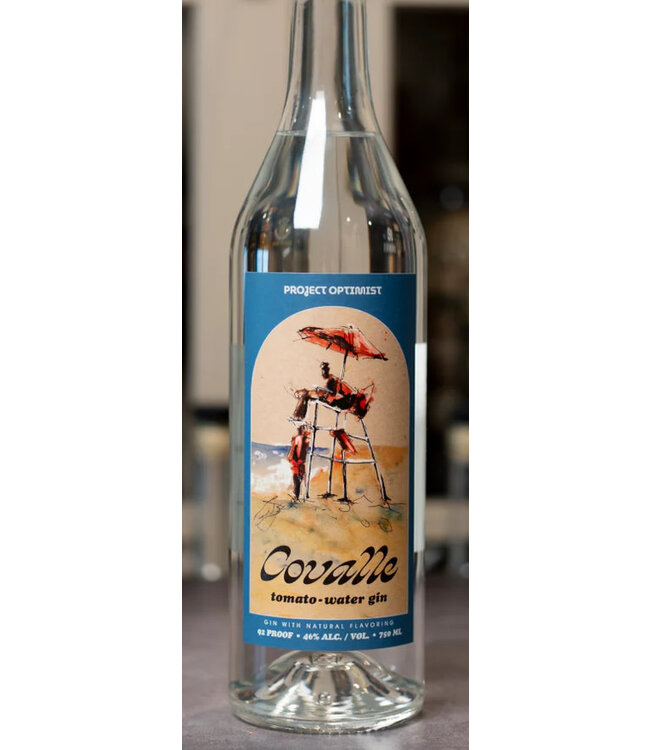 Covalle Tomato Water Gin Project Optimist 92 proof 750ml