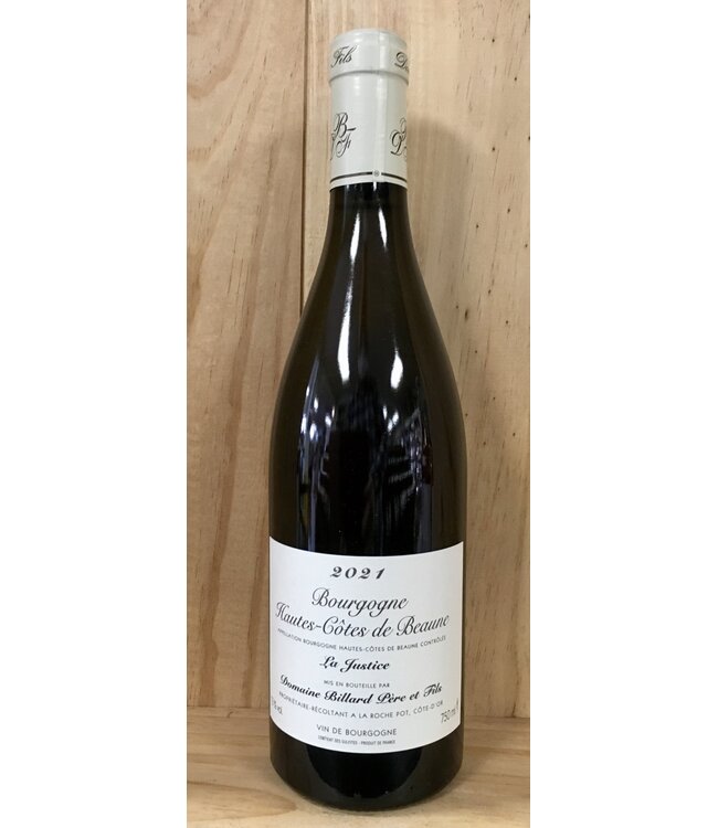 Billard Bourgogne Hautes Cote de Beaune Blanc 'La Justice'  2024