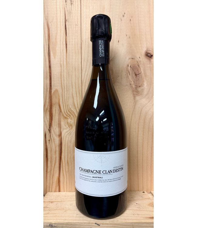 Champagne Clandestin Les Semblables Austral Brut Nature 2019 NV (Disg. 10/01/22)