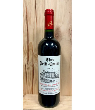 Clos Petit-Corbin St Emilion 2022