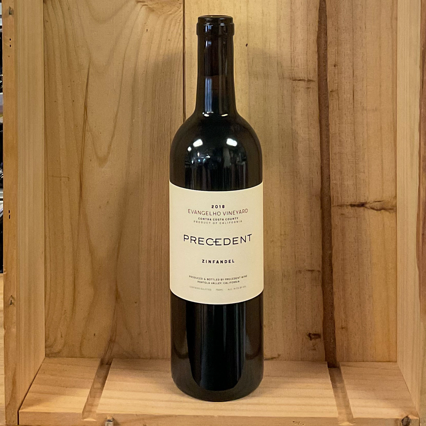 Precedent Evangelho Vineyard Zinfandel Contra Costa County 2018