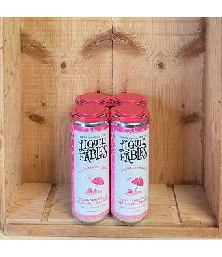 Liquid Fables Summer in a Can Vodka Sangria 12oz can 4pk