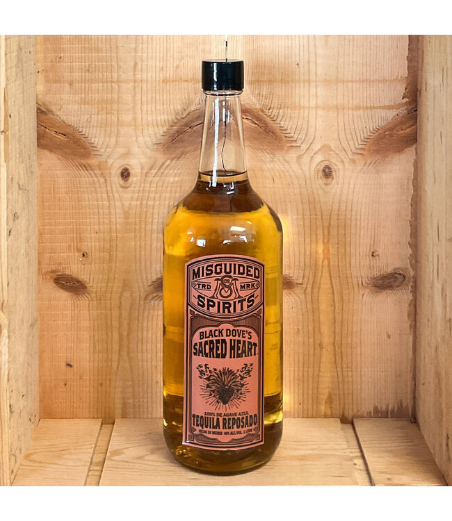 Misguided Spirits Black Dove's Sacred Heart Tequila Reposado 1Lt