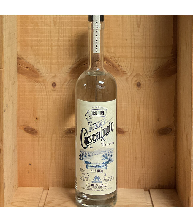 Cascahuin Tahona Blanco Tequila 750ml