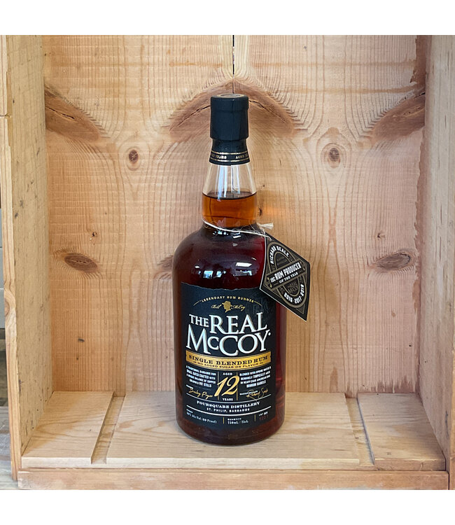The Real Mccoy 12Yr Rum 750ml