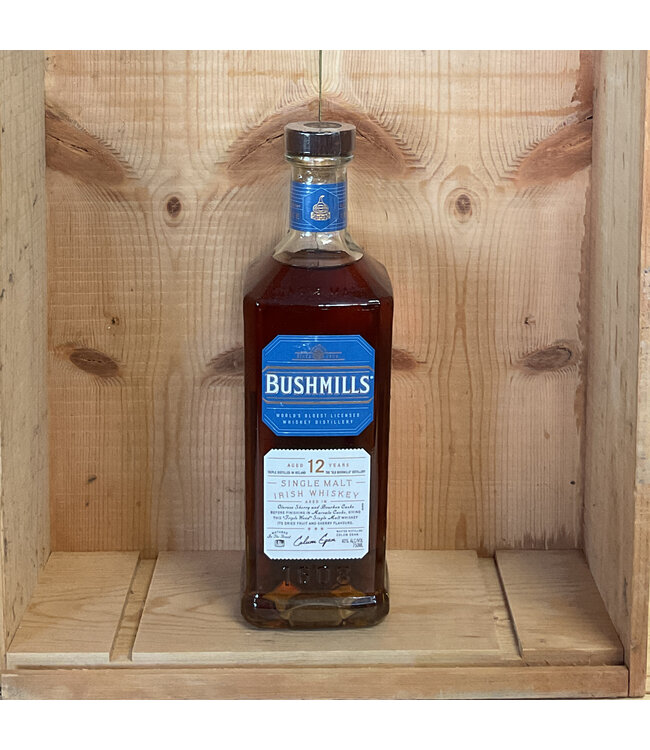 Bushmills 12 Yr Single Malt Irish Whiskey 750ml