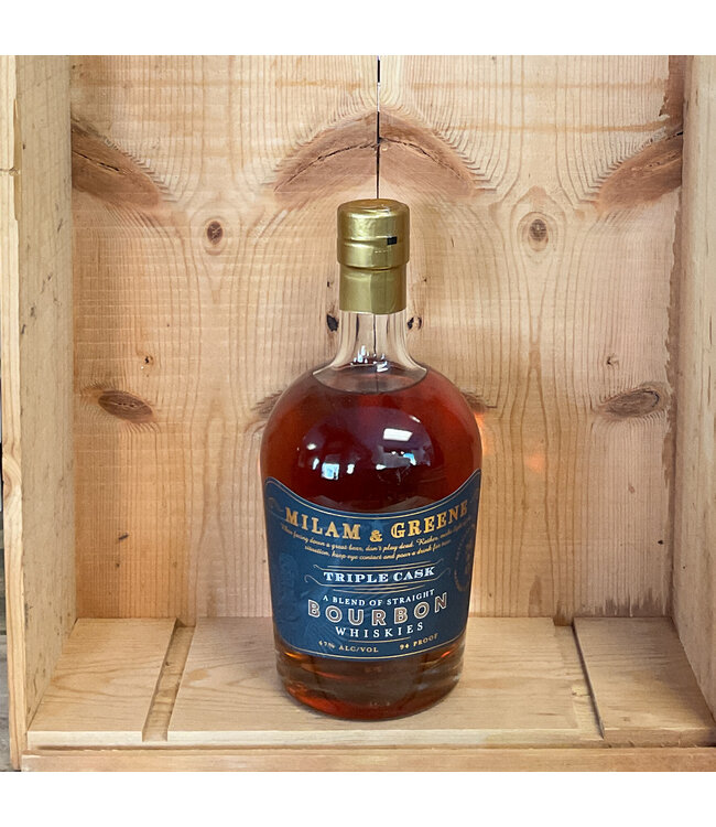 Milam & Greene Triple Cask Bourbon 750mL