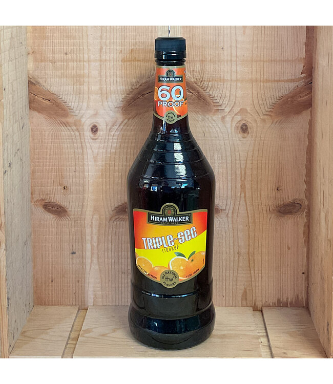 Hiram Walker Triple Sec 60 proof 1lt