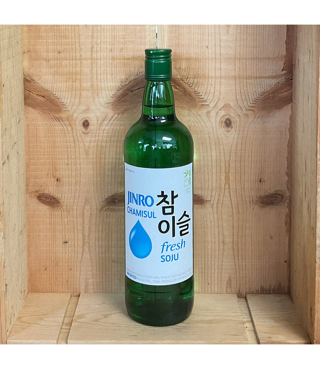 Jinro Chamisul Fresh 750ml bottle