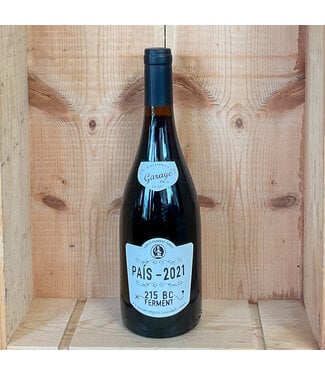 Garage Wine Co Single Ferment Series Pais 215 BC Ferment Cauquenas 2021