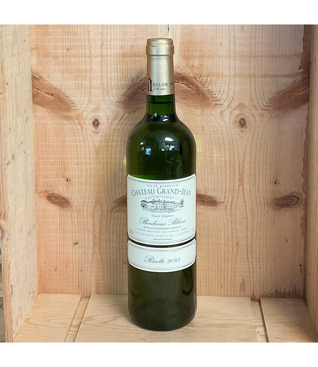 Chateau Grand-Jean Cuvée Elégance Bordeaux Blanc 2023