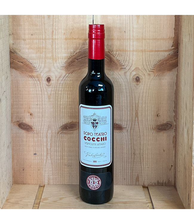 Cocchi Dopo Teatro Vermouth Amaro 500ml bottle