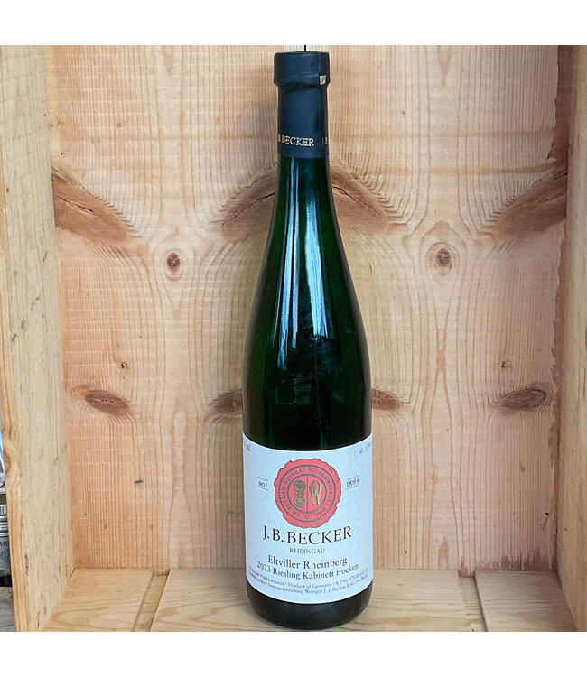 J.B. Becker Eltviller Rheinberg Riesling Kabinett Trocken 2023
