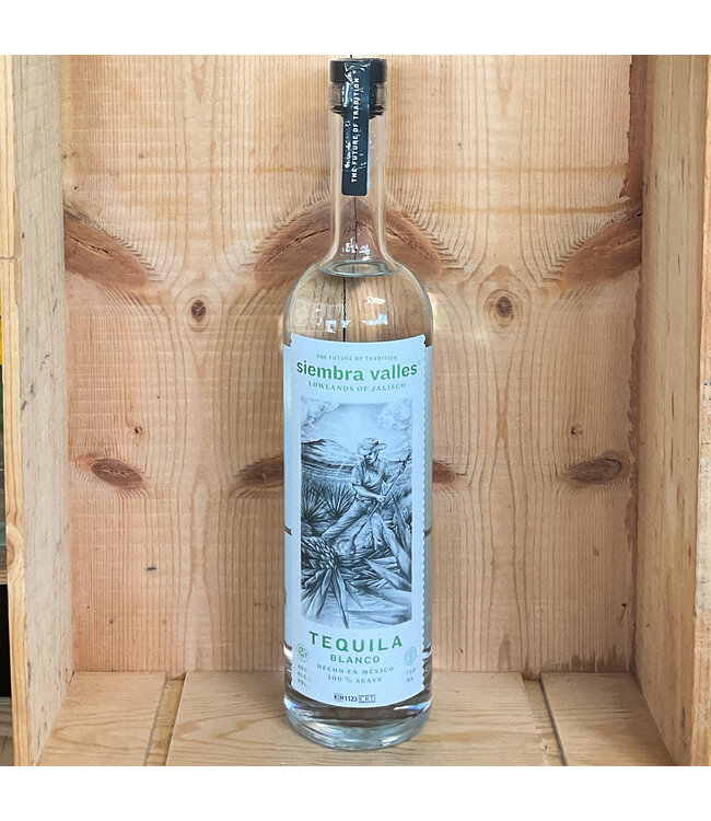 Siembra Valles Blanco Tequila 750ml