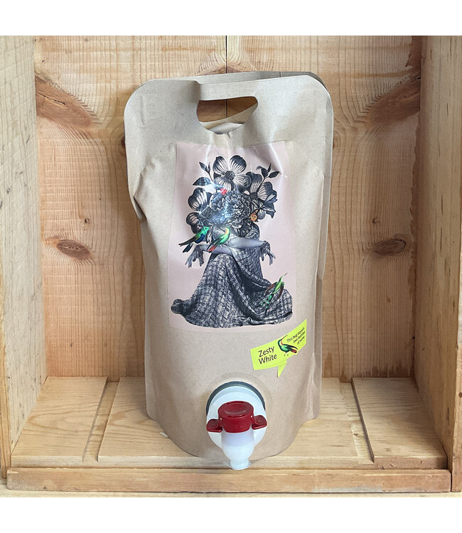 Flower Girl Zesty White Pinot Gris 2026 1.5L Pouch
