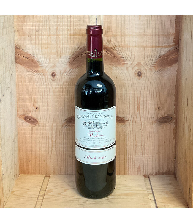 Chateau Grand-Jean Cuvée Elégance Bordeaux Rouge 2022
