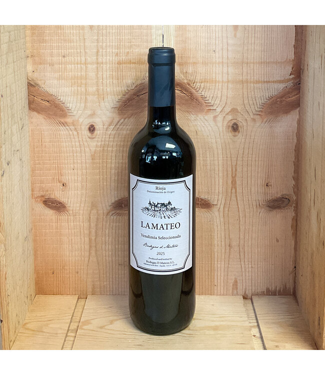 Bodegas D. Mateos Tempranillo Lamateo 2025
