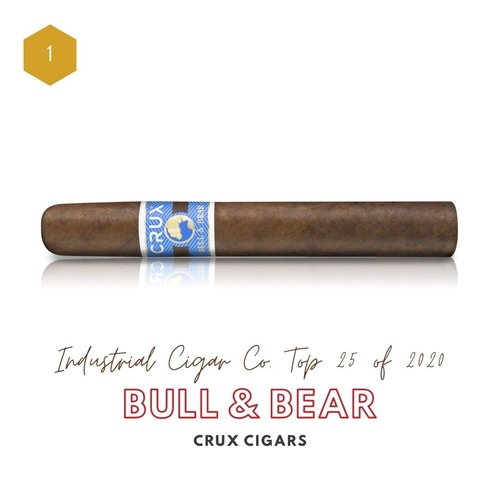 Crux Cigars CRUX BULL & BEAR Gordo Marblehead Crux Cigars CRUX BULL & BEAR Gordo Marblehead