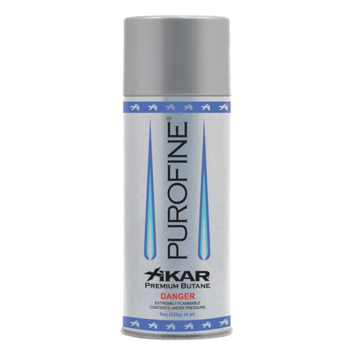 Xikar Hi Pro Butane 8 oz. SILVER Xikar Hi Pro Butane 8 oz. SILVER