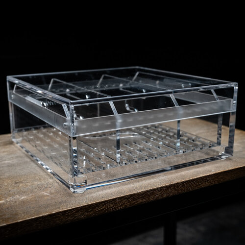 ICC Clear Acrylic 25ct. Humidor - Small Size