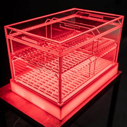ICC Clear Acrylic LED Lit Base - Fits Original and Double Stack