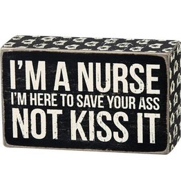 Box Sign - I’m A Nurse 24766
