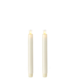 Taper Candle Set/2 Ivory 8.5” 16234