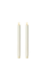 Taper Candle Set/2  Ivory 10.5” 16256