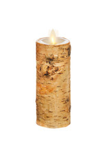 Pillar Candle Birch Wrapped 2”x6” 39113
