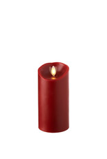 3 x 6 moving flame pillar candle Red 3”x6”16098