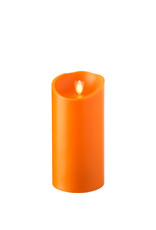 Pillar Candle Orange 3.5”x7” 19595