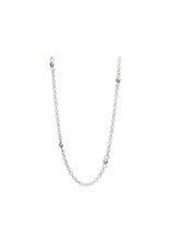 WAXING POETIC Thin Cable With Beads Chain 18”