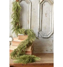 Alpine Cedar Garland 6” XP78424