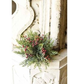 Red Cedar w/Berries Half Sphere XP78156