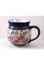 Signature medium bubble mug may flower j113