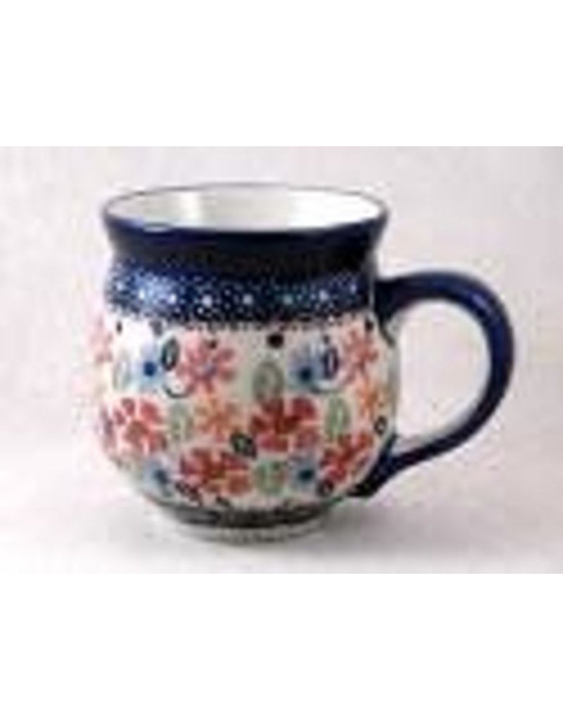 Signature medium bubble mug may flower j113